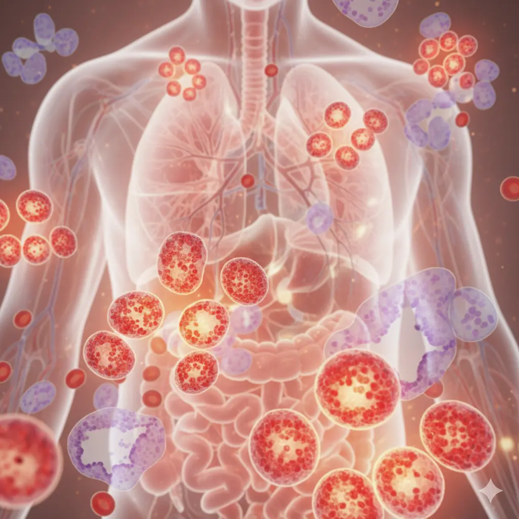 ইওসিনোফিলিয়া (Eosinophilia): কারণ. লক্ষণ ও হোমিওপ্যাথিক চিকিৎসা