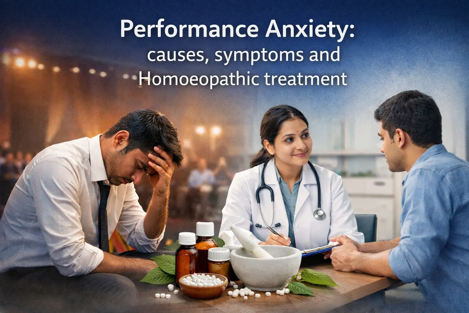 পারফরম্যান্স এংজাইটি (Performance Anxiety)